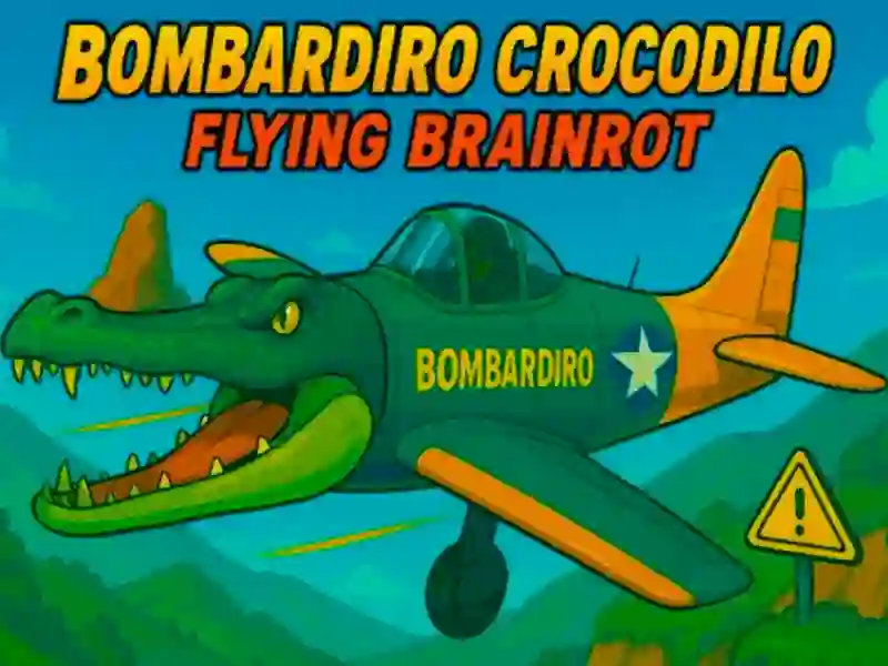 Bombardiro Crocodilo บิน Brainrot เกมออนไลน์