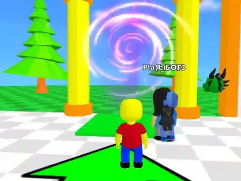 Roblox: พื้นคือ LAVA Challenge เกมออนไลน์