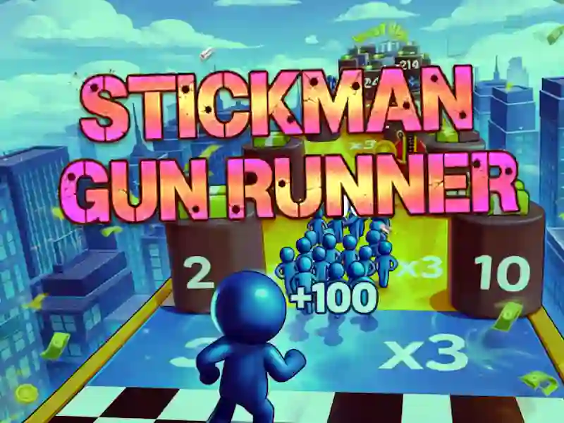 นักวิ่งปืน Stickman เกมออนไลน์