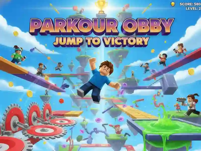 Parkour Obby กระโดดไปสู่ชัยชนะ เกมออนไลน์