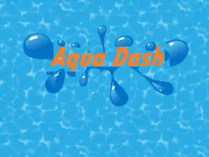 Aqua Dash เกมออนไลน์ Aqua Dash เกมออนไลน์