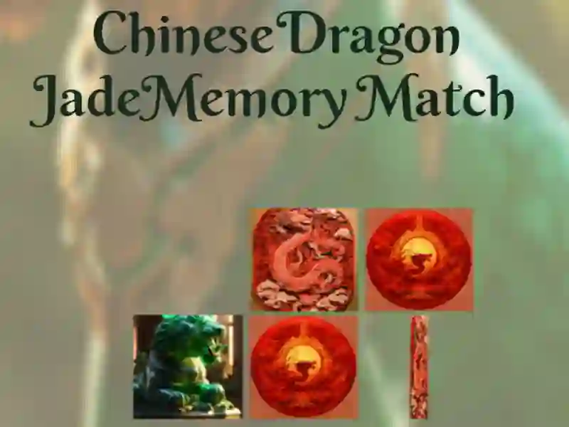 การจับคู่ความทรงจำของ Dragon Jade Dragon Jade เกมออนไลน์