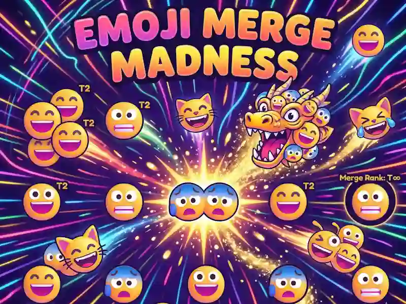 Emoji Merge Madness เกมออนไลน์