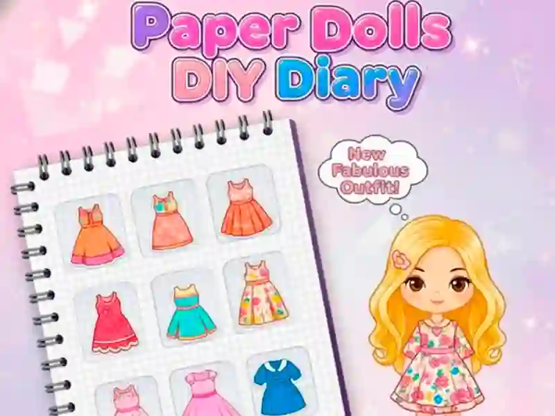 ตุ๊กตากระดาษ DIY ไดอารี่ เกมออนไลน์