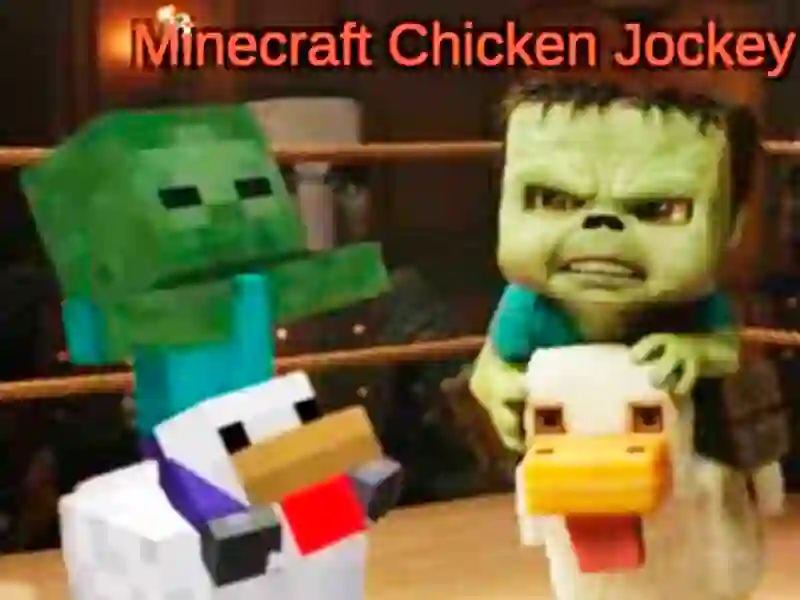 จ๊อกกี้ไก่ Minecraft เกมออนไลน์
