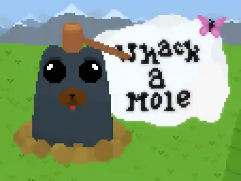 ตีเวอร์ชัน Mole Pixel เกมออนไลน์