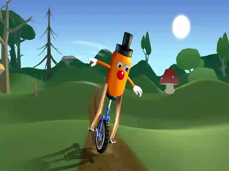 Unicycle Balance 3D เกมออนไลน์