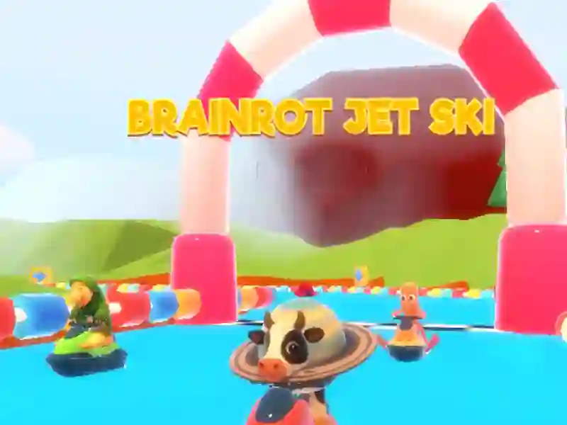 การแข่งสกี Brainrot Jet Ski เกมออนไลน์