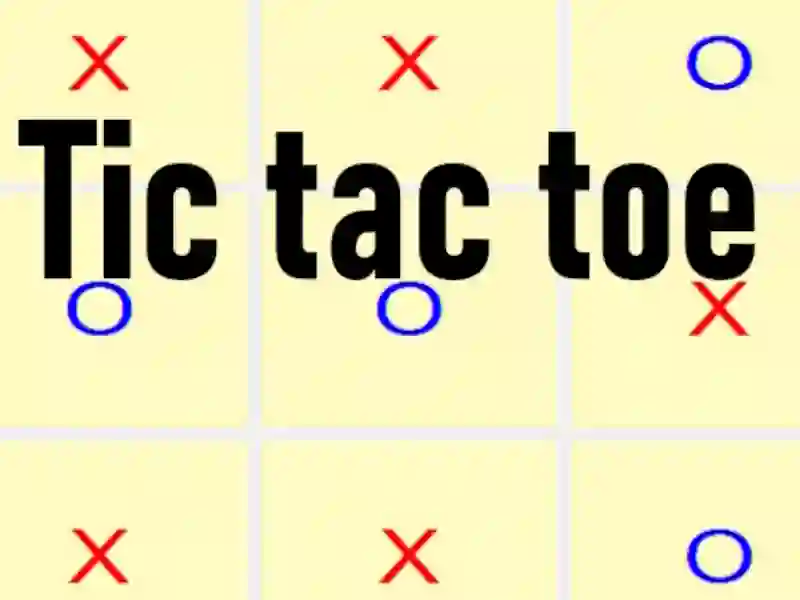 Tic tac toe เกมออนไลน์