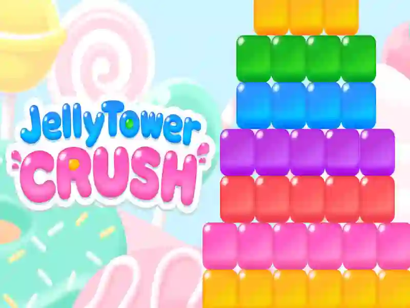 Jelly Tower Crush เกมออนไลน์