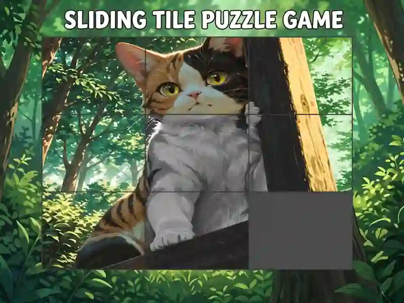 Sliding Tile Puzzle Game เกมออนไลน์