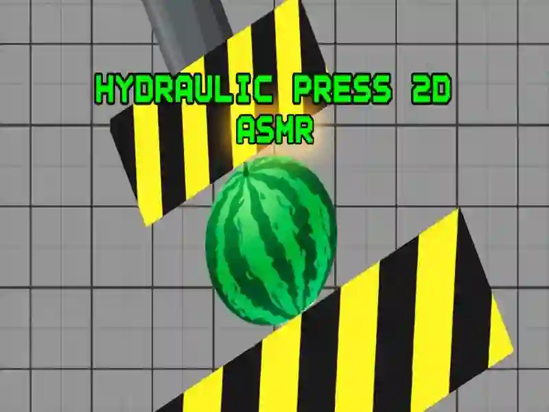 Hydraulic Press 2D ASMR เกมออนไลน์