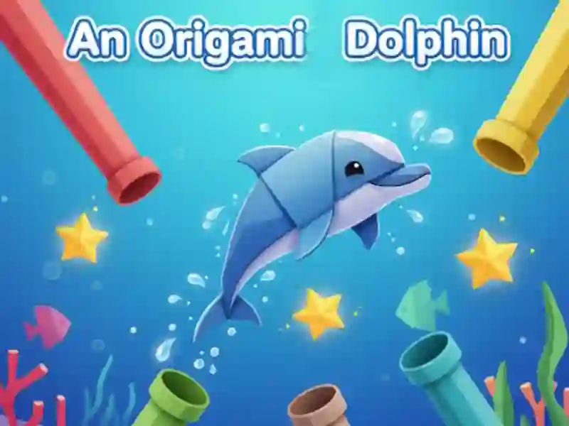 ปลาโลมา origami เกมออนไลน์