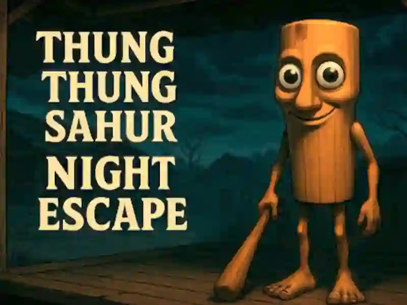 Thung Thung Sahur Night Escape เกมออนไลน์ Thung Thung Sahur Night Escape เกมออนไลน์