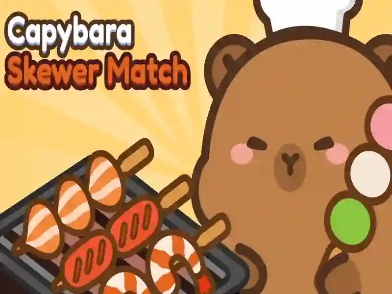 การแข่งขัน Capybara Skewer เกมออนไลน์