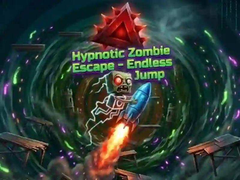Hypnotic Zombie Escape Endless Jump เกมออนไลน์