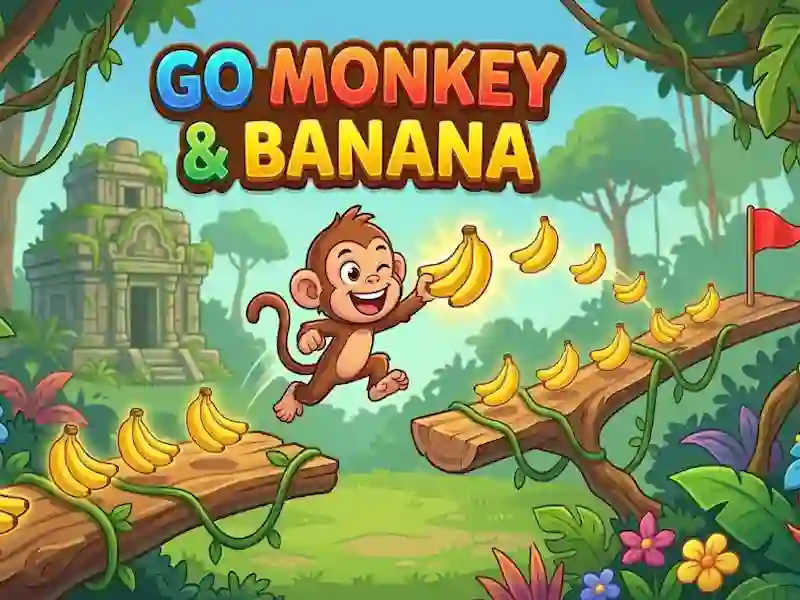 Go monkey & Banana เกมออนไลน์