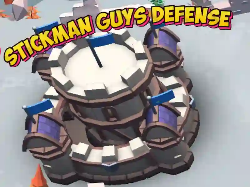 Stickman Guys Defense เกมออนไลน์