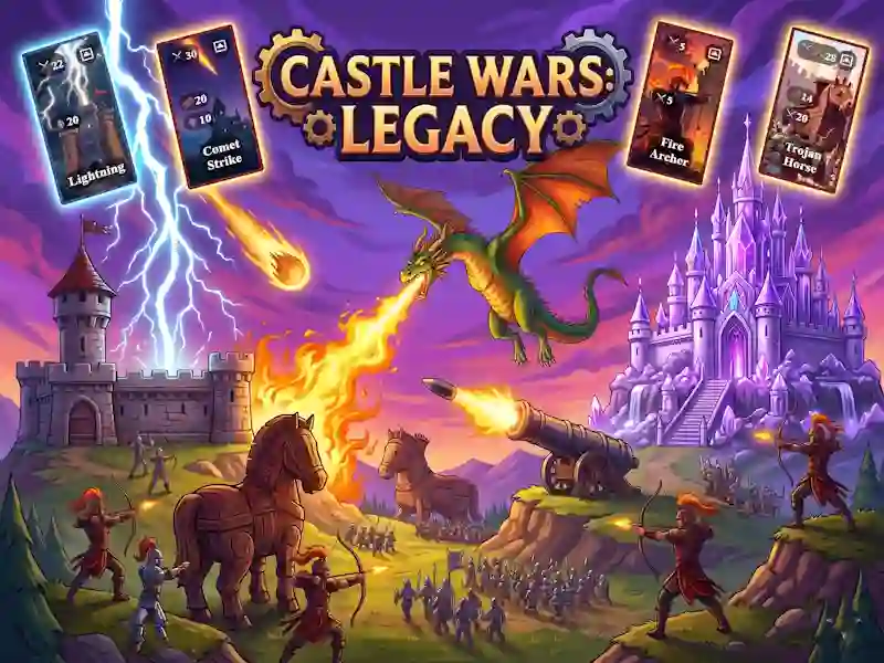 Castle Wars: Legacy เกมออนไลน์