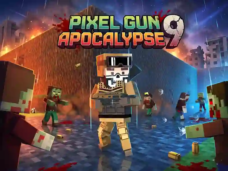 Pixel gun apocalypse 9 เกมออนไลน์