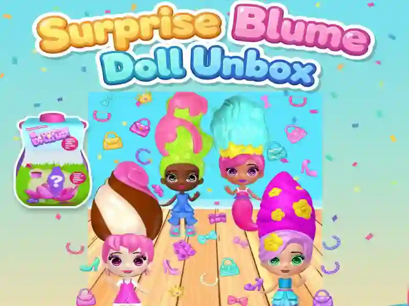 แกะกล่องตุ๊กตาเซอร์ไพรส์ Blume เกมออนไลน์