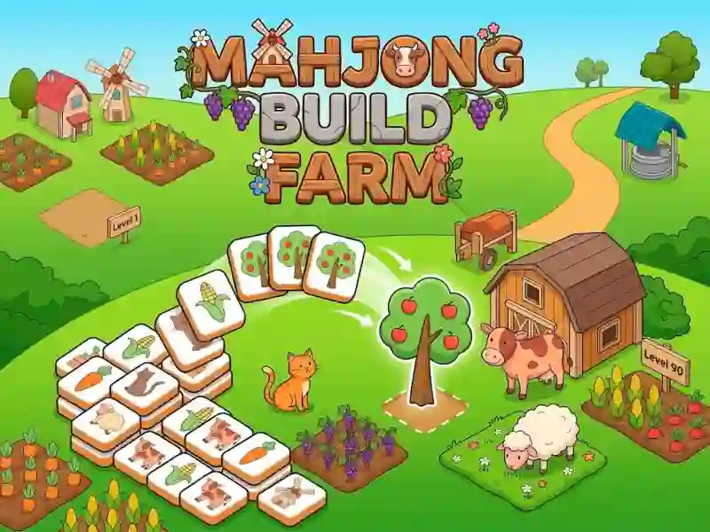 Mahjong Build Farm เกมออนไลน์