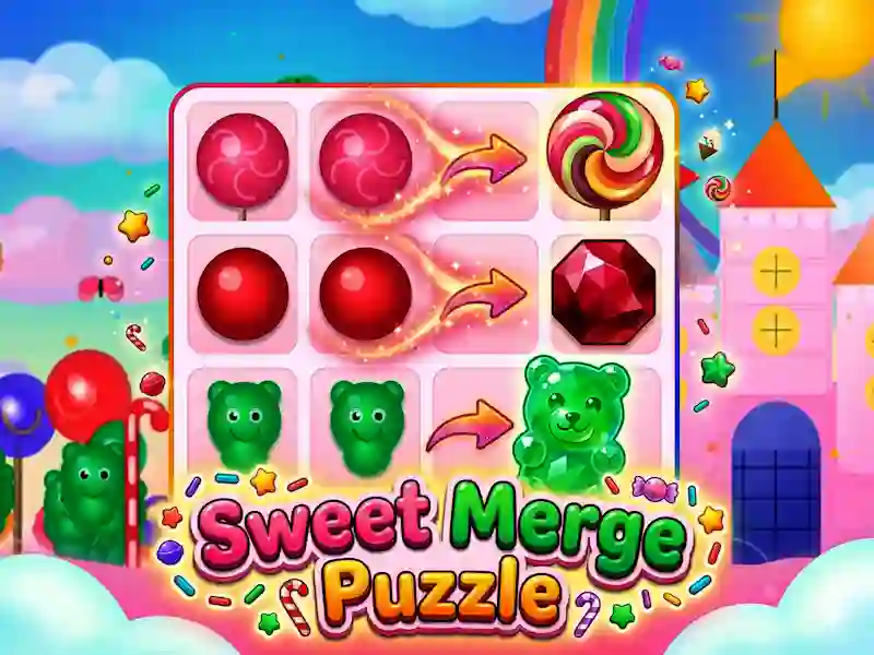 Sweet Merge Puzzle เกมออนไลน์