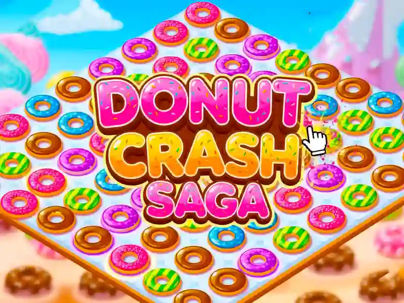 โดนัท Crash Saga เกมออนไลน์