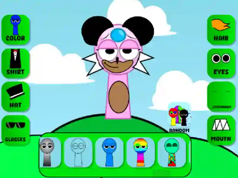 ผู้ผลิตตัวละคร Sprunki OC เกมออนไลน์