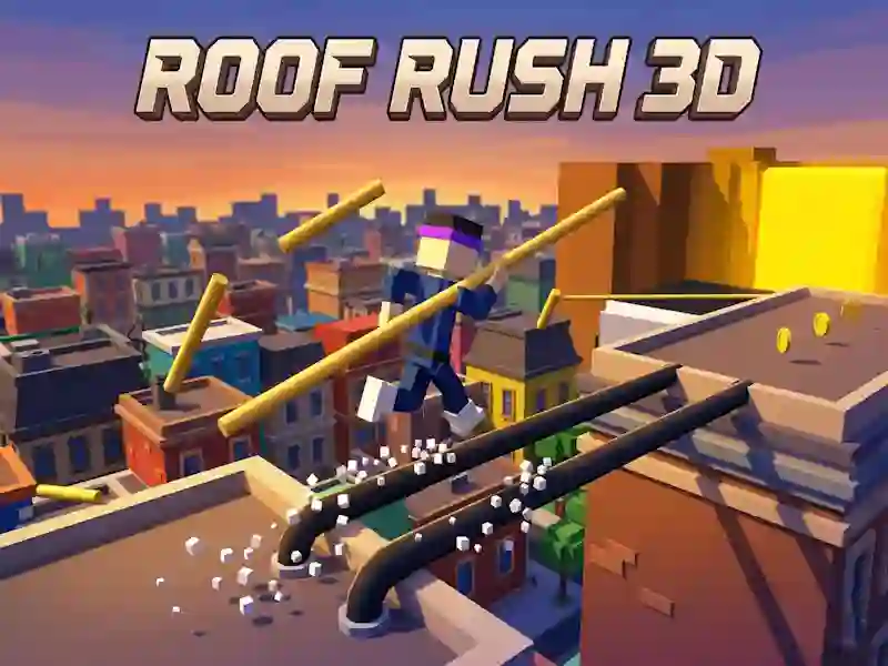 Roof Rush 3D เกมออนไลน์