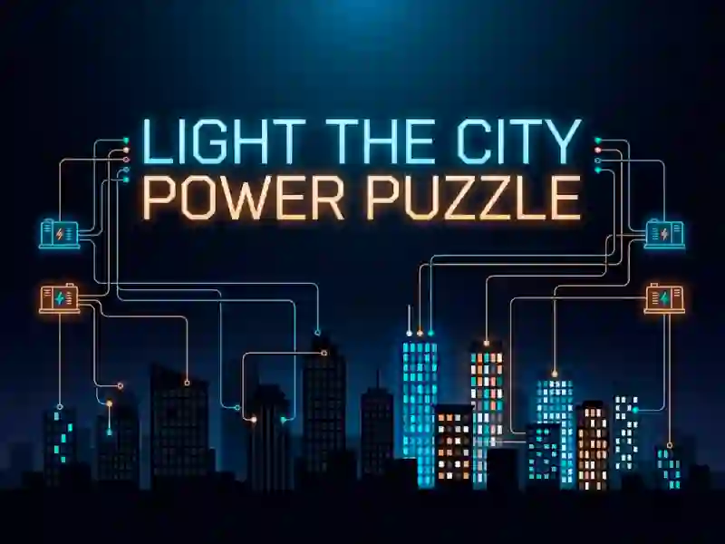 Light the City Power Puzzle เกมออนไลน์