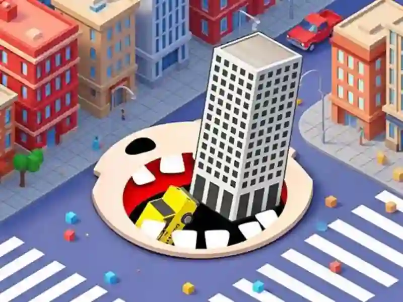 เกม 3D หลุมดำ io เกมออนไลน์