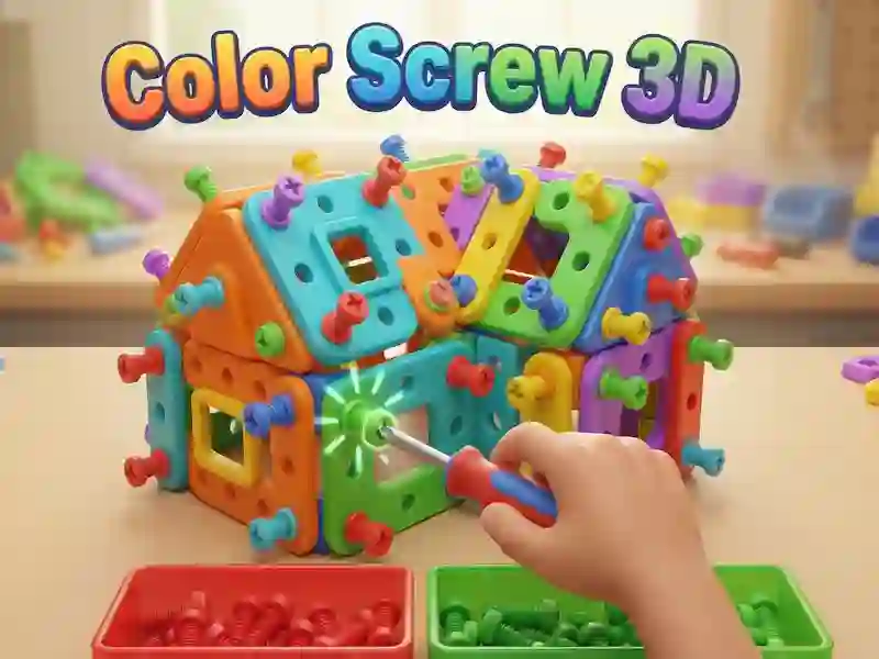 สกรูสี 3D เกมออนไลน์