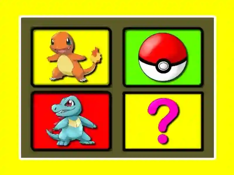 เวลาหน่วยความจำโปเกมอน เกมออนไลน์