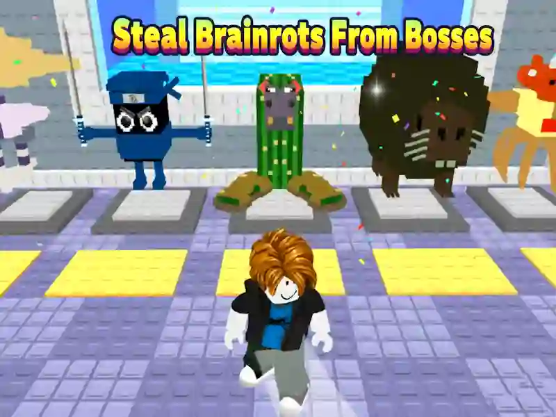 ขโมย Brainrots จากบอส เกมออนไลน์