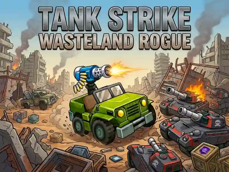 Tank Strike Wasteland Rogue เกมออนไลน์
