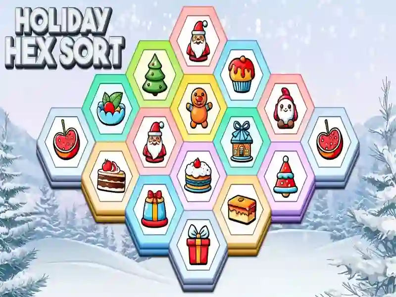Holiday Hex จัดเรียง เกมออนไลน์