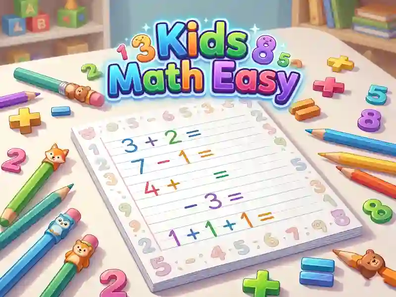 Kids Math Easy เกมออนไลน์