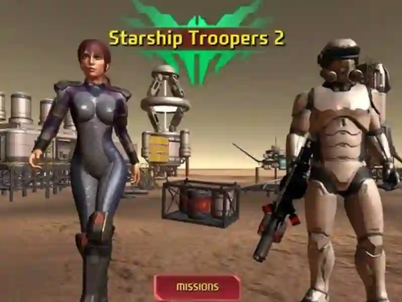 Starship Troopers 2 เกมออนไลน์ Starship Troopers 2 เกมออนไลน์