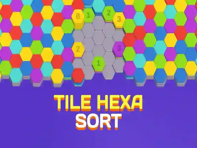 กระเบื้อง Hexa Sort เกมออนไลน์