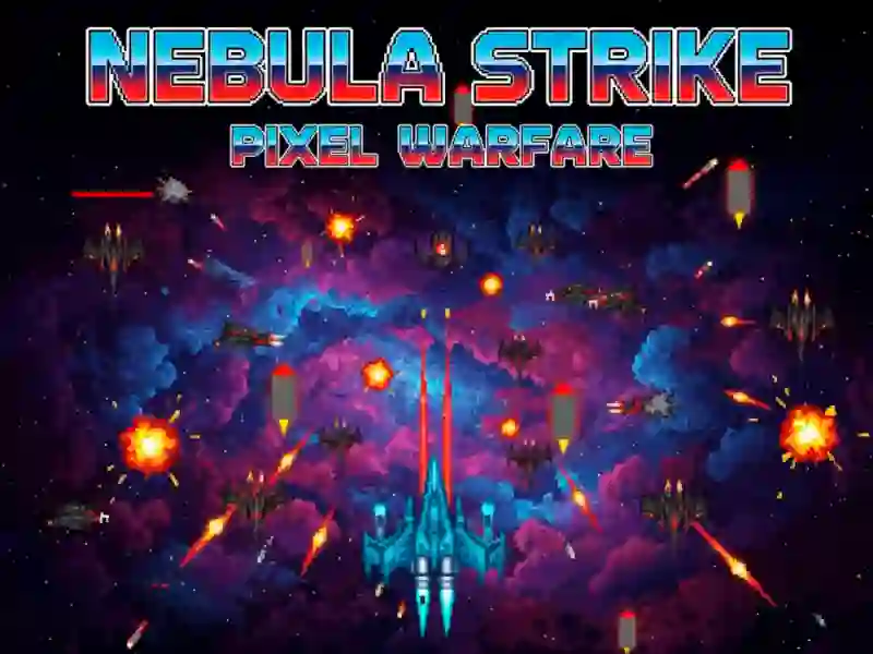 สงครามพิกเซลเนบิวลา Strike เกมออนไลน์
