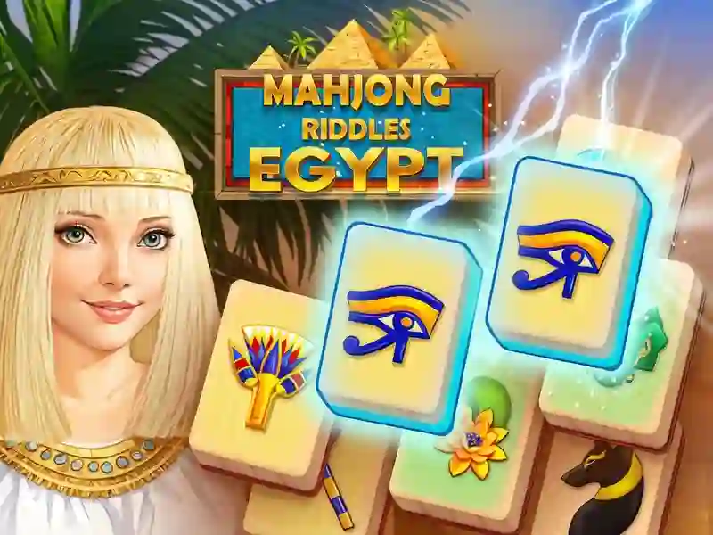 Mahjong Riddles: อียิปต์ เกมออนไลน์