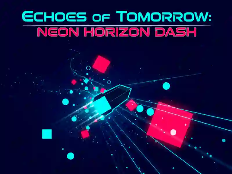 เสียงสะท้อนแห่งวันพรุ่งนี้: Neon Horizon Dash เกมออนไลน์