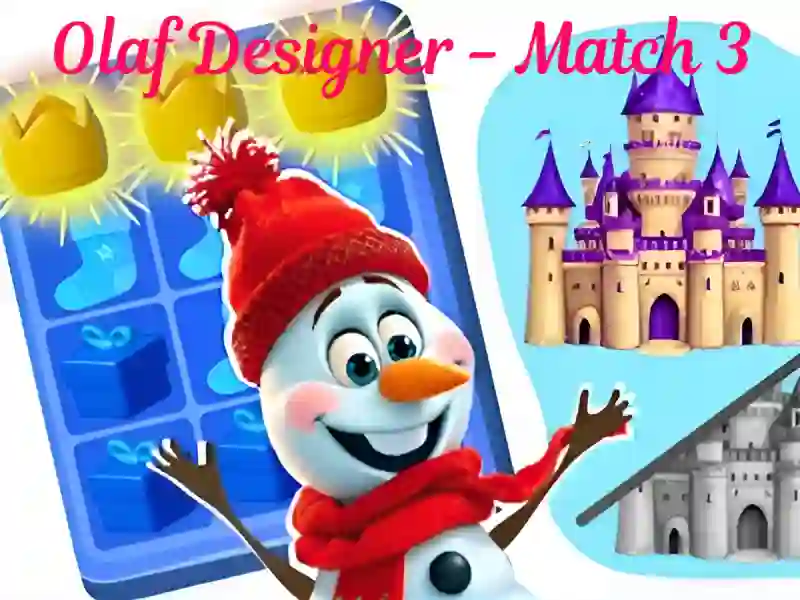 Olaf Designer — แมตช์ 3 เกมออนไลน์