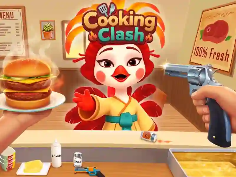 Cooking Clash เกมออนไลน์