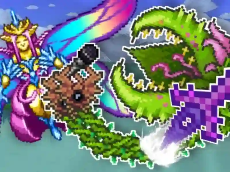 สนามเด็กเล่น Terraria เกมออนไลน์