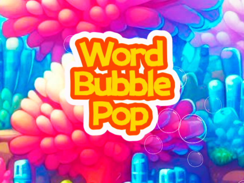 Word Bubble Pop เกมออนไลน์