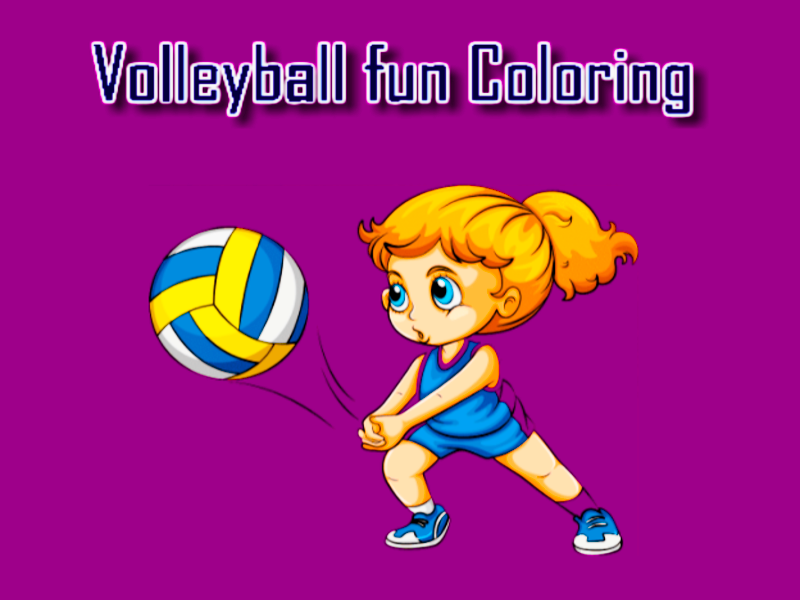 การระบายสีวอลเล่ย์บอล เกมออนไลน์