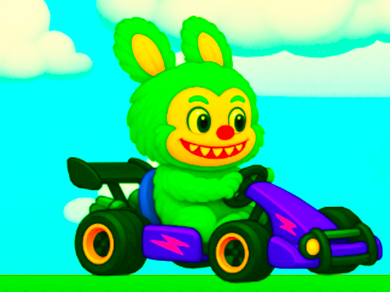 Labubu Gokart เกมออนไลน์