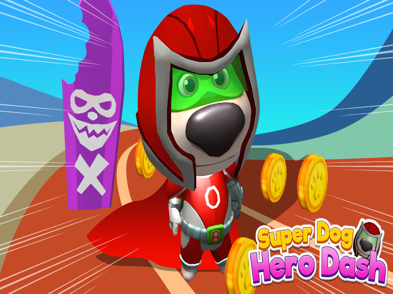 Super Dog Hero Dash เกมออนไลน์